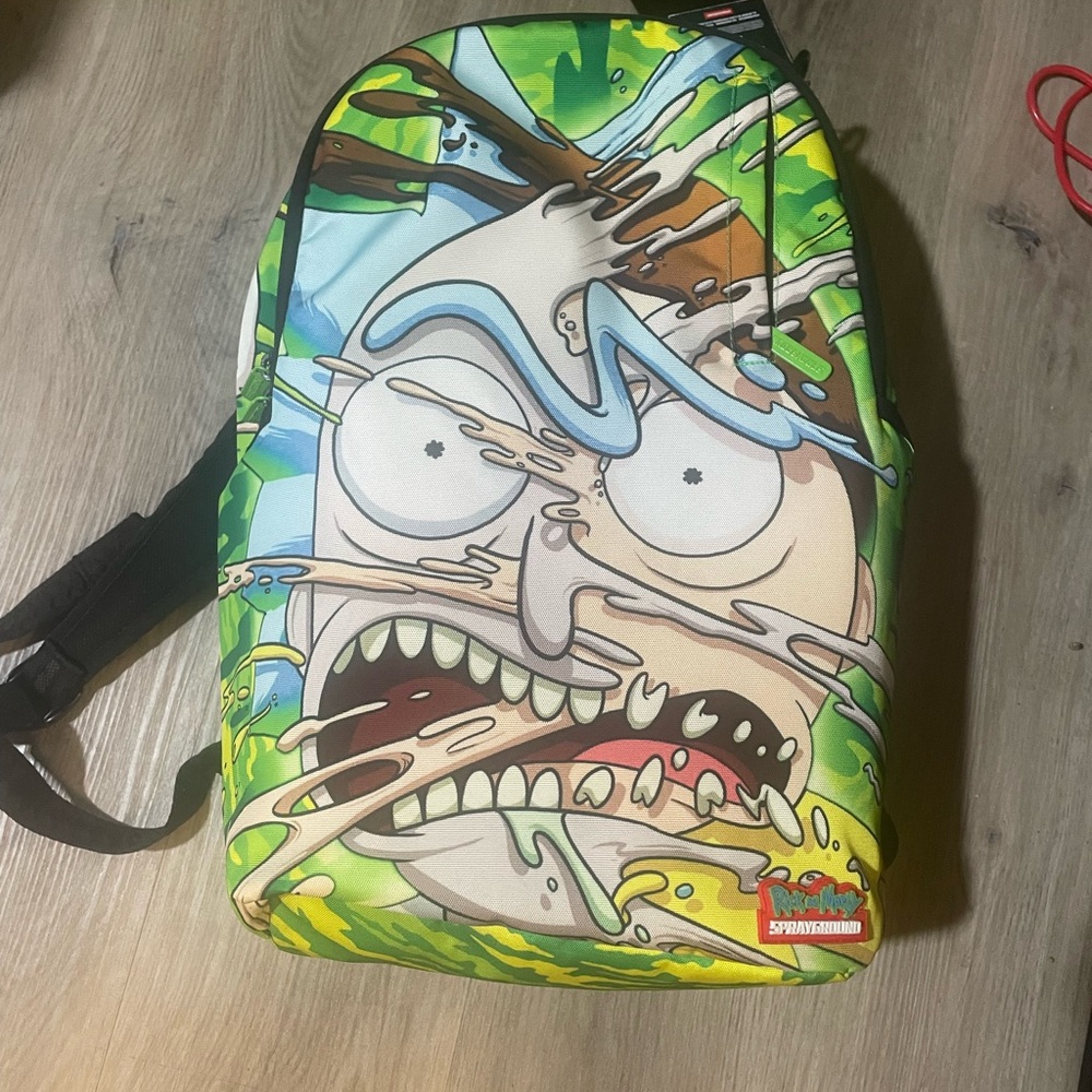 Sprayground Green Animated Backpack